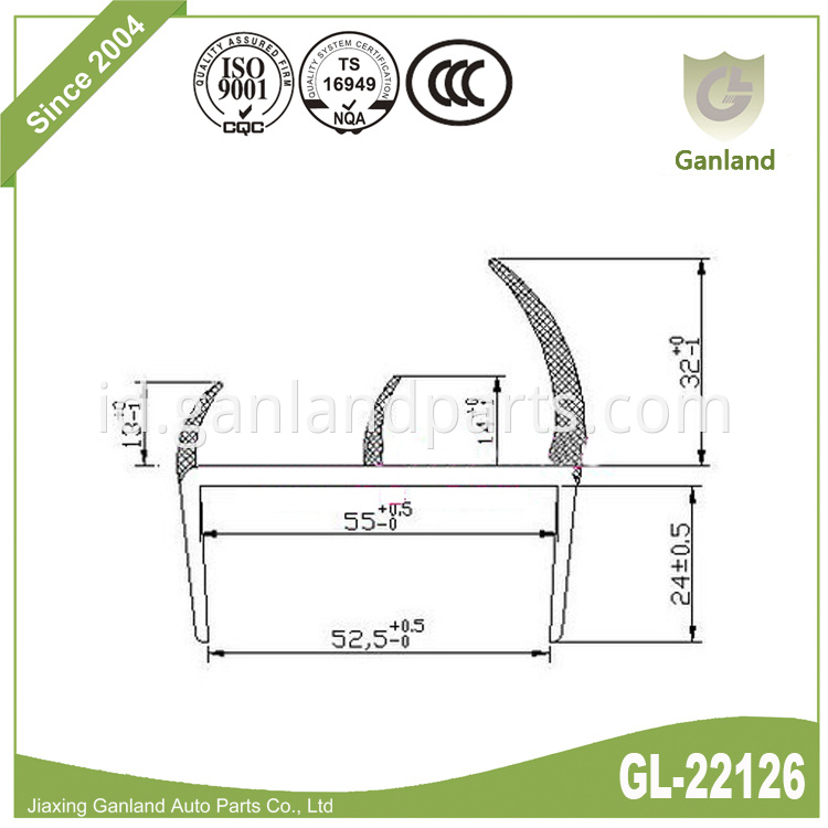 EPDM Seal Strip GL-22126